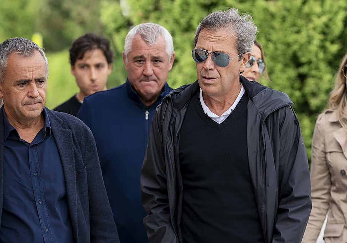 Sentida despedida a Pepe Domingo Castaño en el tanatorio de Pozuelo