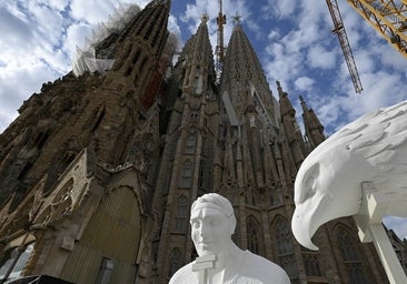 La Sagrada Familia sigue creciendo sin fecha final y no renuncia a la escalinata de la fachada de la Gloria