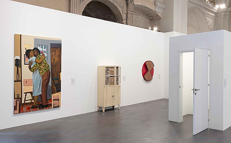 Imagen principal - Vistas de la exposición 'La colección: diálogos. Volumen 2: El tiempo es una ilusión'