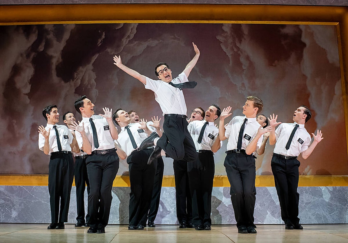 Una escena de 'The Book of Mormon'