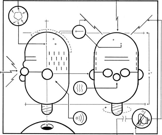 Autorretrato cedido a ABC por Chris Ware