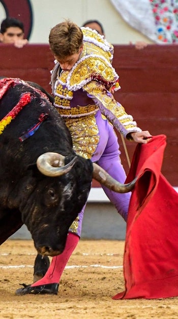 Borja Jiménez, ayer al natural