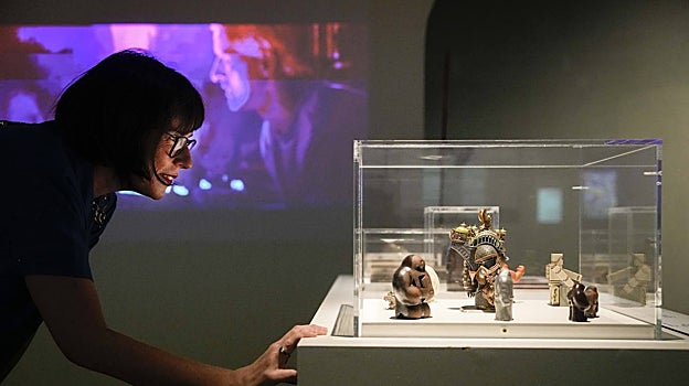 Un detalle de la exposición