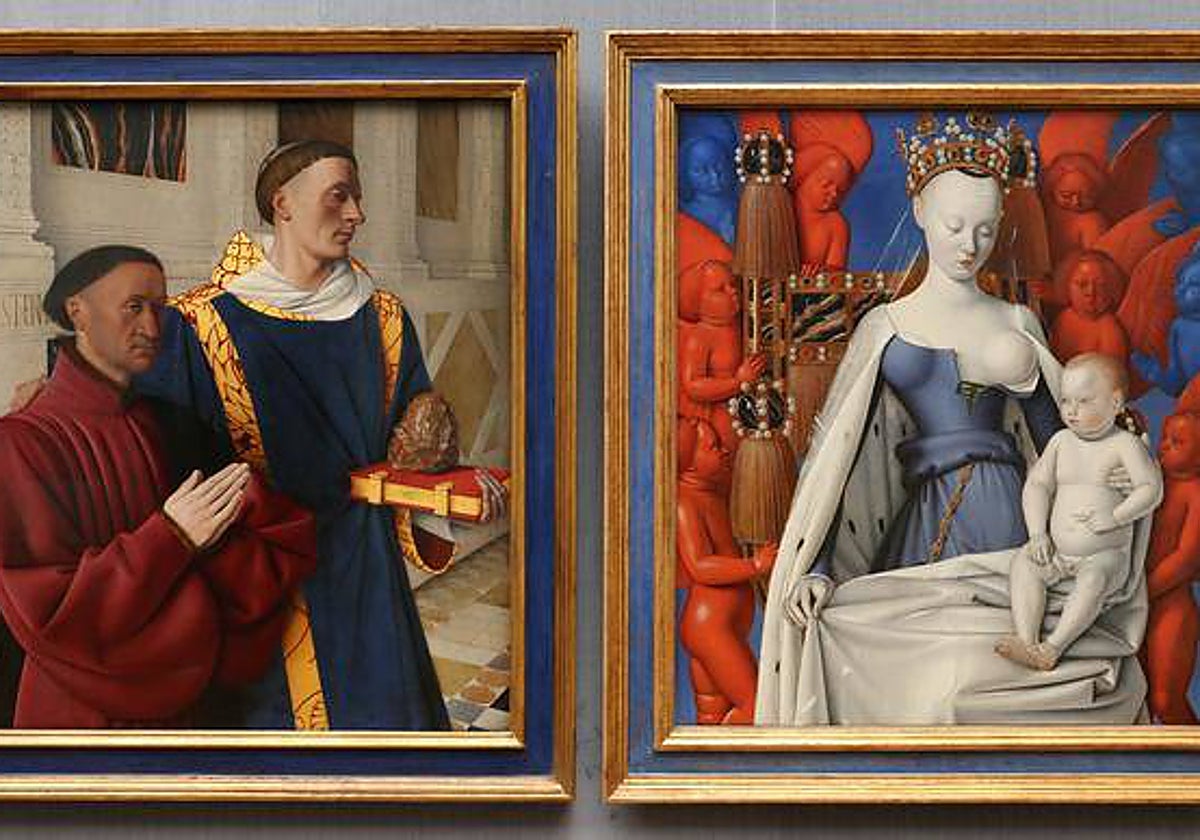 'El díptico de Melun', de Jean Fouquet