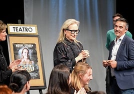 Los consejos de Meryl Streep a los jóvenes actores: «Hay que encontrarle un sentido a la vida a través del teatro»