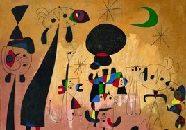 Un cuadro de Miró, vendido por 20,8 millones de euros en una subasta en París