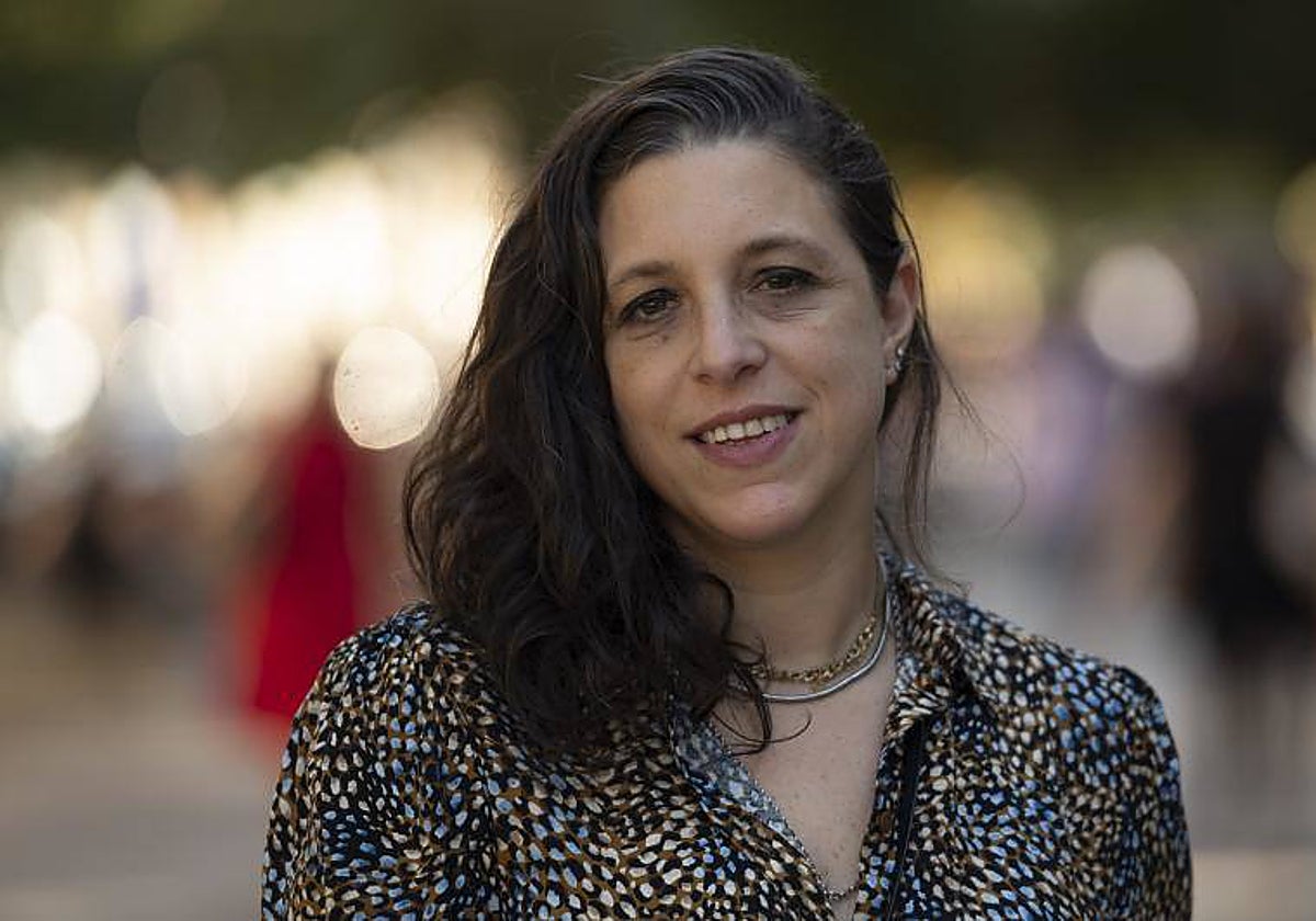 Ariana Harwicz, durante su visita a España en septiembre de este año.