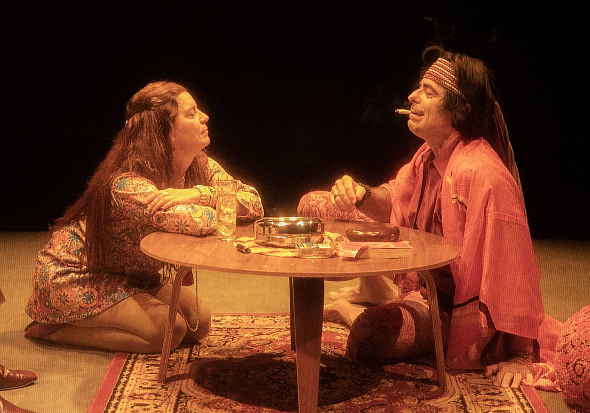 Laia Marull y David Selvas, en una escena de la obra