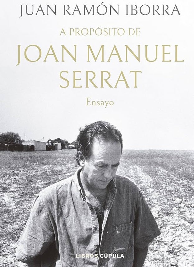 Portada de l libro 'A propósito de Joan Manuel Serrat'
