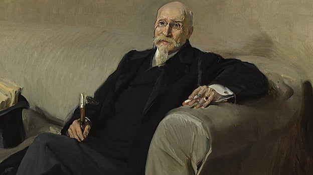Joaquín Sorolla. 'Retrato de José Echegaray', 1905
