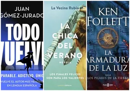 Los títulos más vendidos de Ficción esta semana, de la mano de Gómez-Jurado, Follett, Pérez-Reverte, Vargas Llosa...