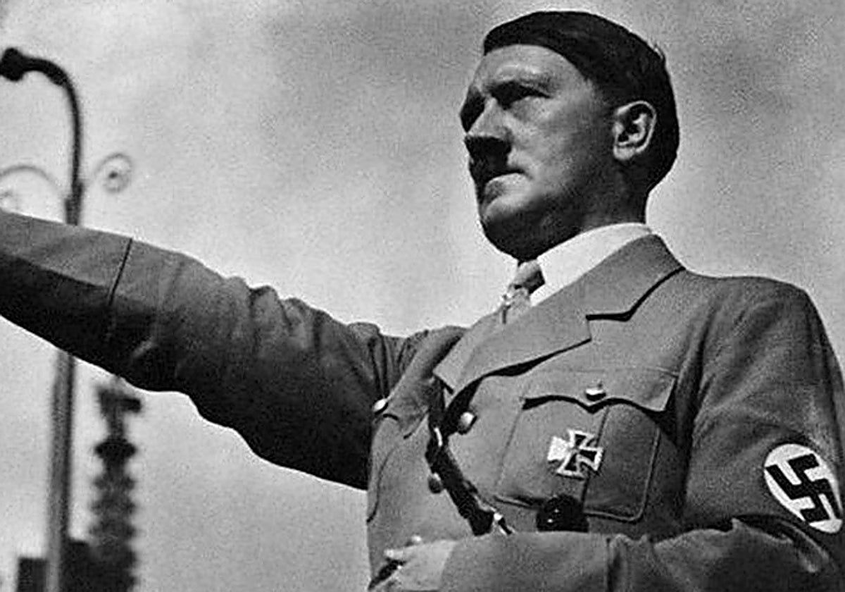 El dictador alemán Adolf Hitler
