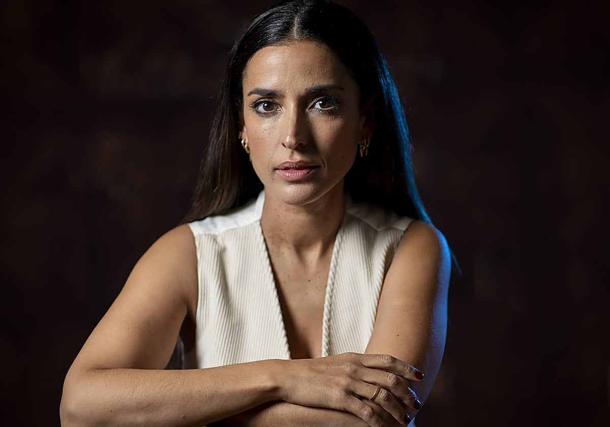 La actriz Inma Cuesta posa para ABC hace unos días