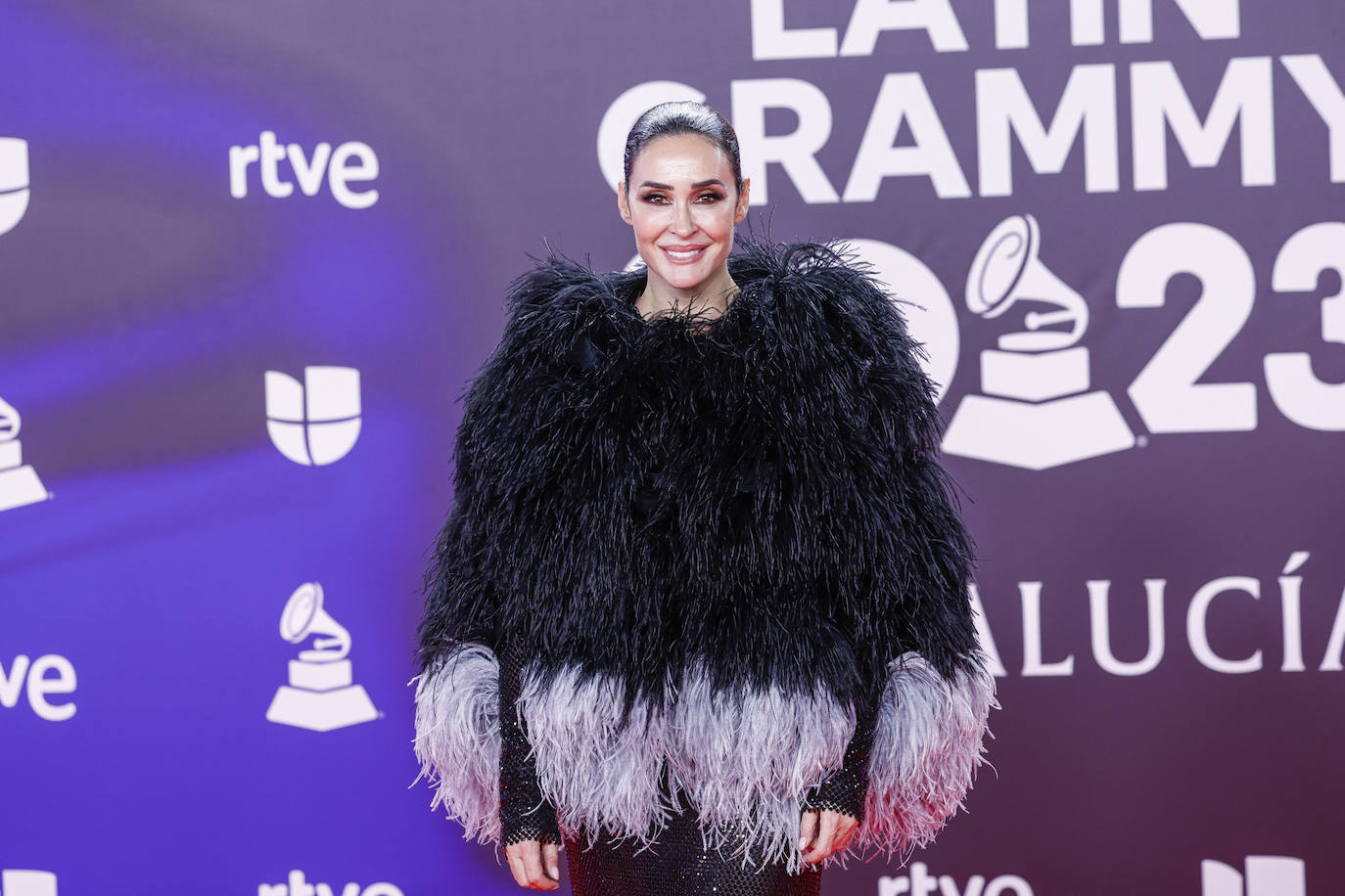 Vicky Martín Berrocal en la alfombra roja