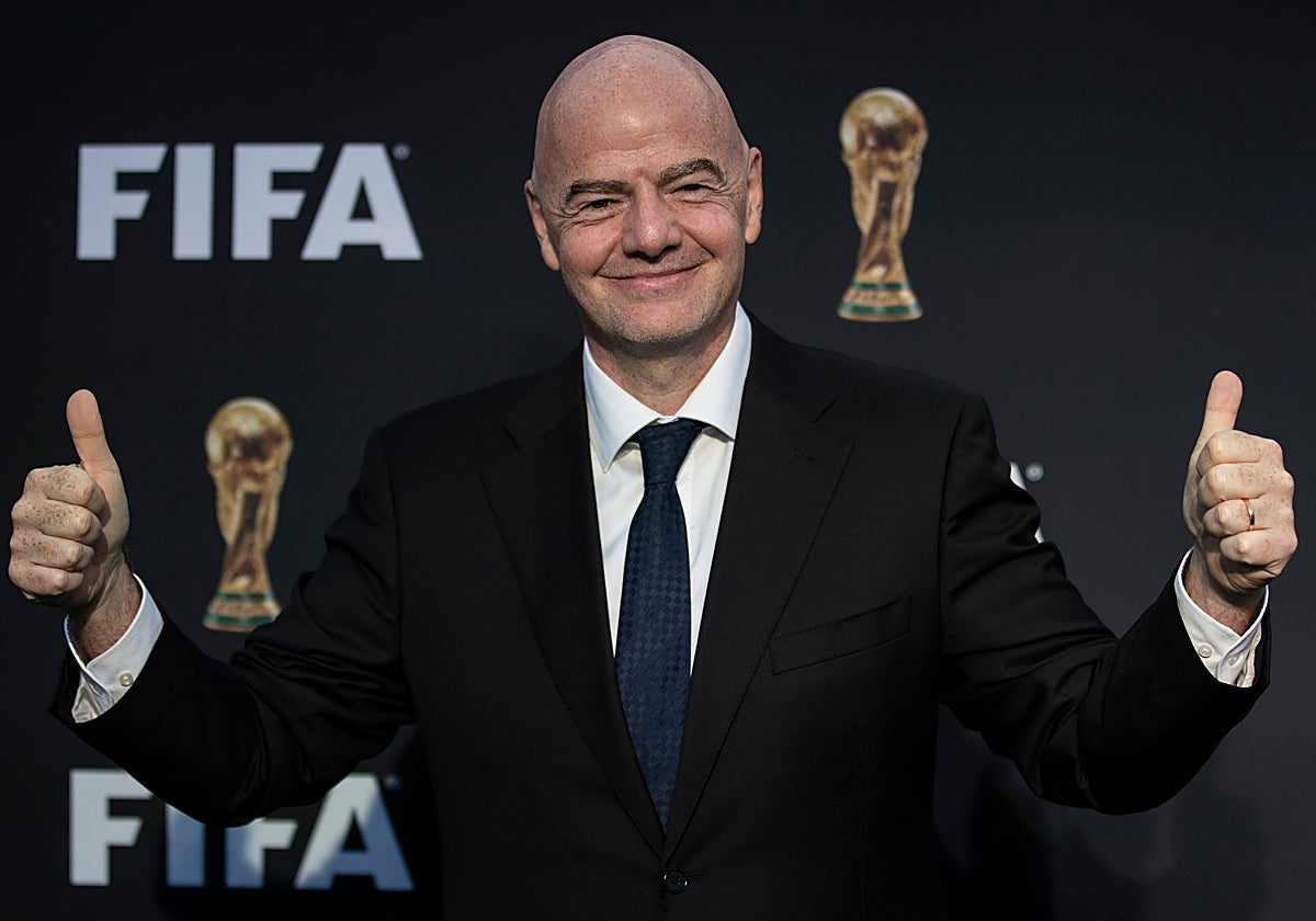 Gianni Infantino, presidente de la FIFA