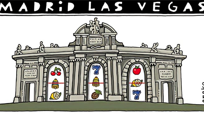 Viñetas contra 'EuroVegas'