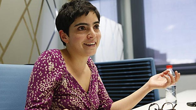 La autora chilena Alia Trabucco