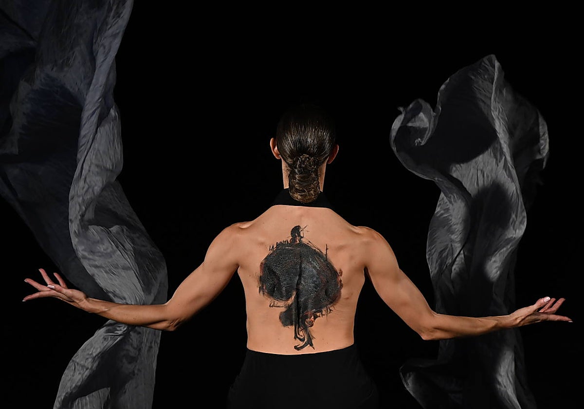 Cartel del 45º aniversario del Ballet Nacional