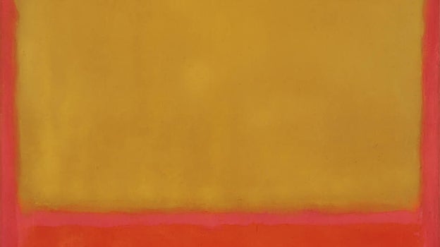 Detalle de uno de los campos de color del artista