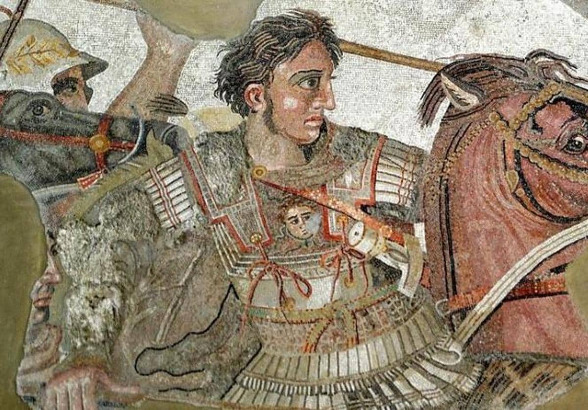 Alejandro Magno, protagonista de la batalla de Queronea