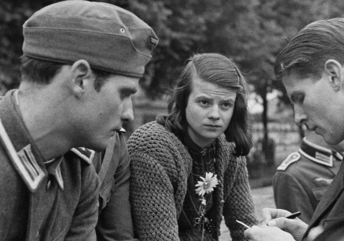 Sophie Scholl fue arrestada por repartir octavillas antinazis y luego guillotinada //