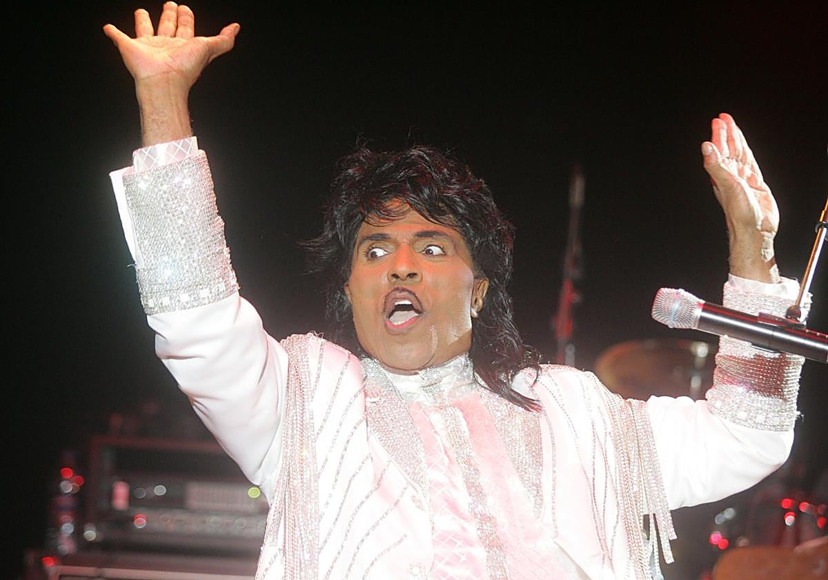 Little Richard en el festival Crossroad de Gijón