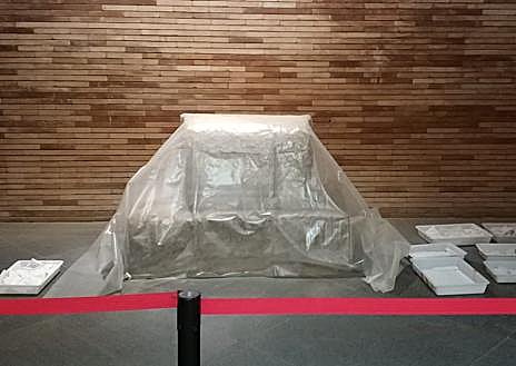 Imagen secundaria 1 - El sindicato UGT denuncia goteras en el Museo de Arte Romano de Mérida por la «chapuza» en las obras de climatización