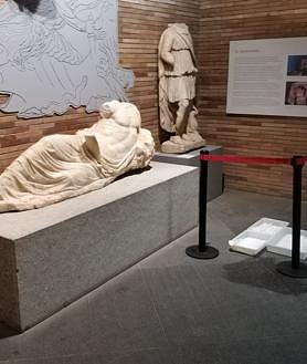 Imagen secundaria 2 - El sindicato UGT denuncia goteras en el Museo de Arte Romano de Mérida por la «chapuza» en las obras de climatización