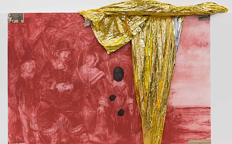 Imagen principal - Arriba, 'Máscaras mestizas V' (