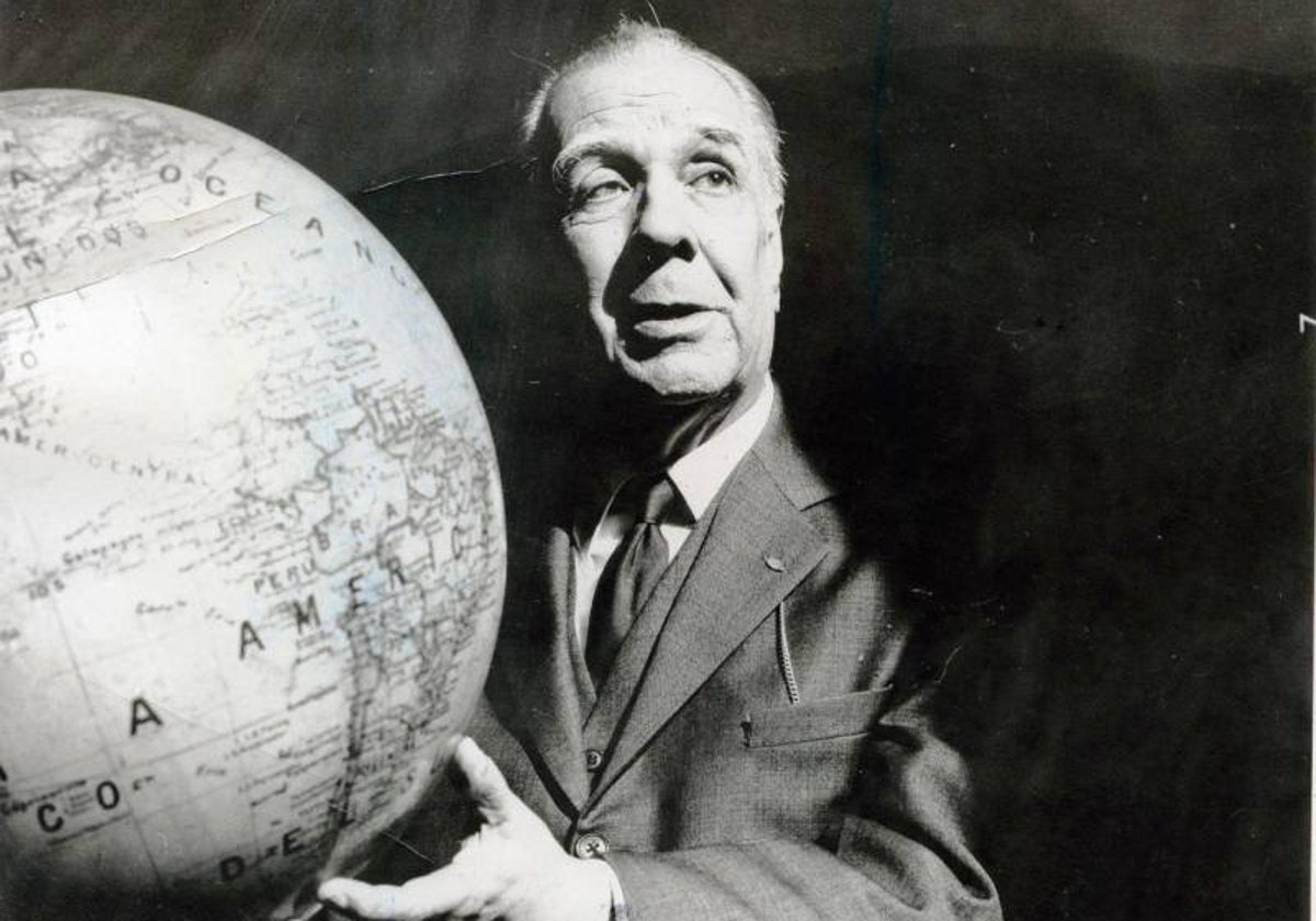 El escritor argentino Jorge Luis Borges.