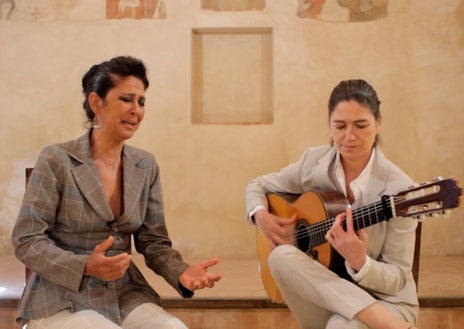 Imagen secundaria 1 - Rafael Riqueni; Inma la Carbonera y Antonia Jiménez; Olga Pericet