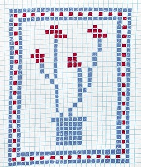 Imagen secundaria 2 - Arriba, 'S/t', de Ray Medina (La Gran); abajo a la izquierda, 'Ronny M', de Mr Kern (Delimbo); abajo a la derecha, una obra de Sofía González titulada 'Flores' (Berlín)