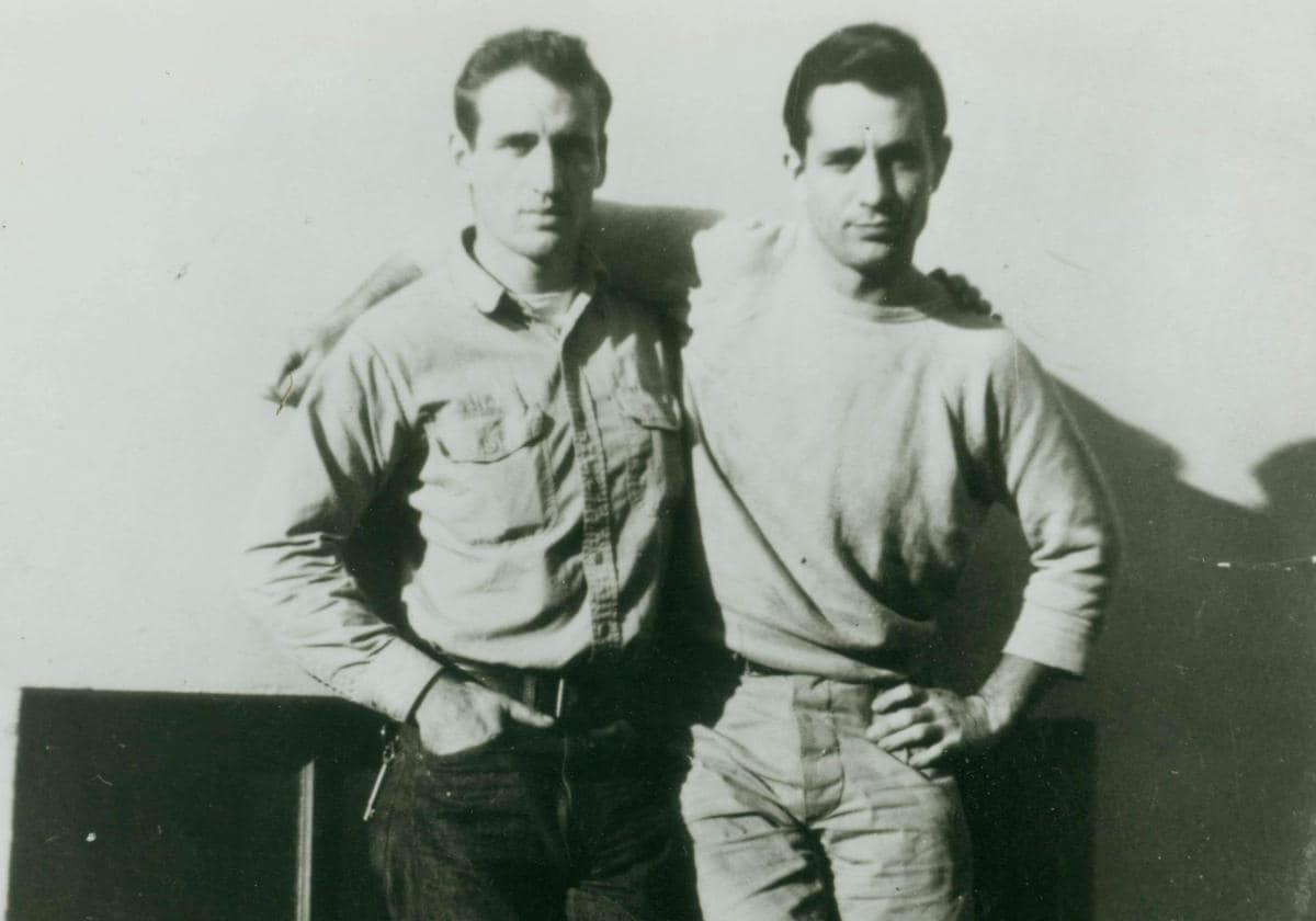 Neal Cassady y Jack Kerouac
