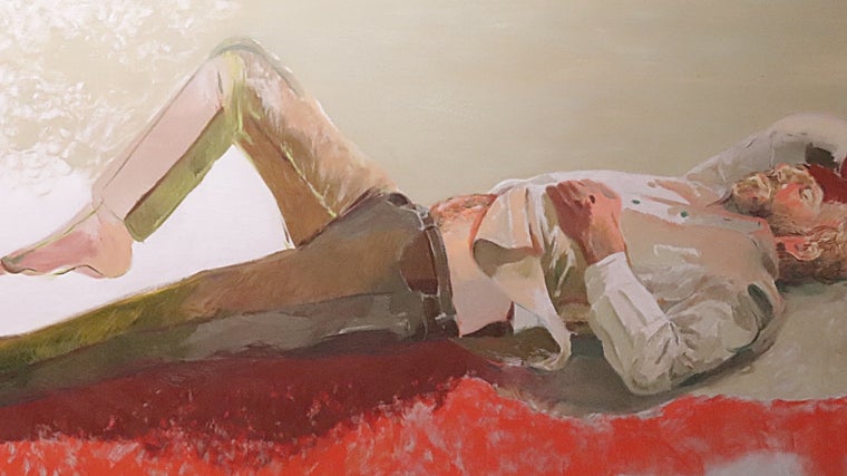 'The Poet (Paul Legault after Matisse's Homoerotic sketch of Derain)' (2023), de Anthony Cudahy