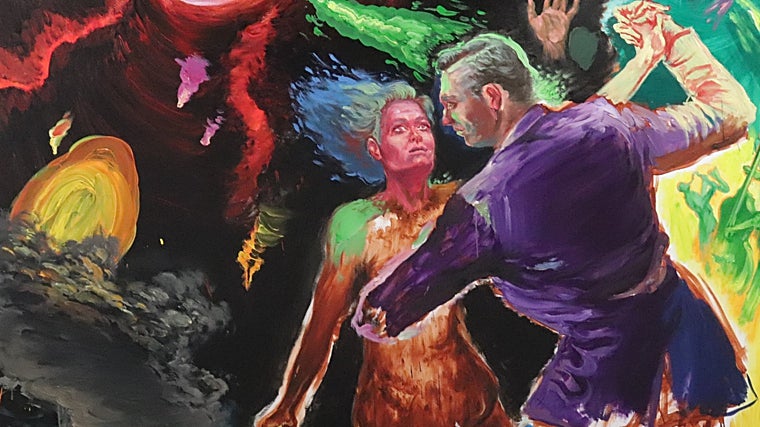 'Baile' (2024), de Juana González en la galería Espacio Mínimo