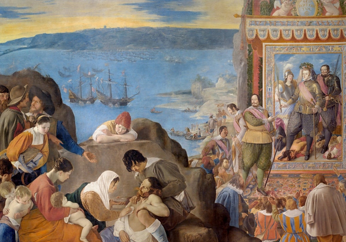 'La recuperación de Bahía de Todos los Santos',  de Juan  Bautista Maíno, se conserva en el Museo del Prado