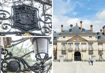 Patrimonio Nacional retira los escudos franquistas del Palacio de El Pardo
