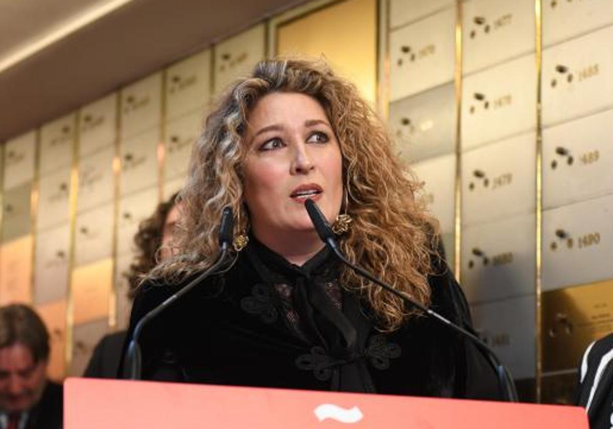 La cantante granadina, Estrella Morente