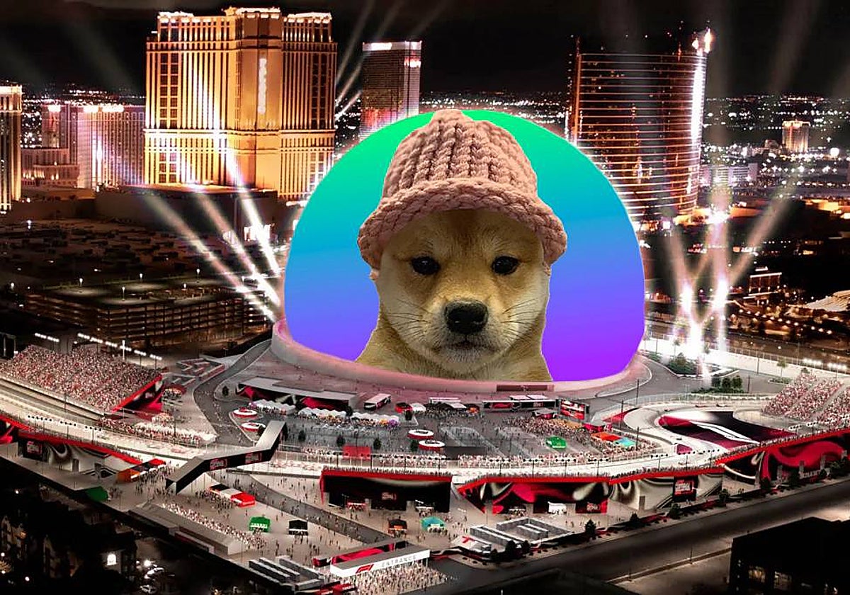 Simulación de 'Dogwifhat' en Sphere