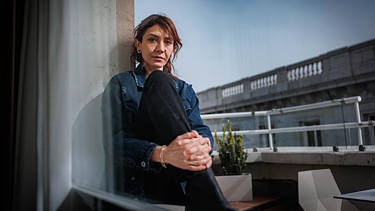 Ottessa Moshfegh, en la terraza