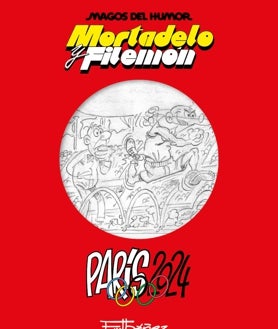 Imagen secundaria 2 - El dibujante trabajó en su estudio de Barcelona hasta el final y dejó una veintena de páginas de las desventuras olìmpicas de Mortadelo y Filemón.