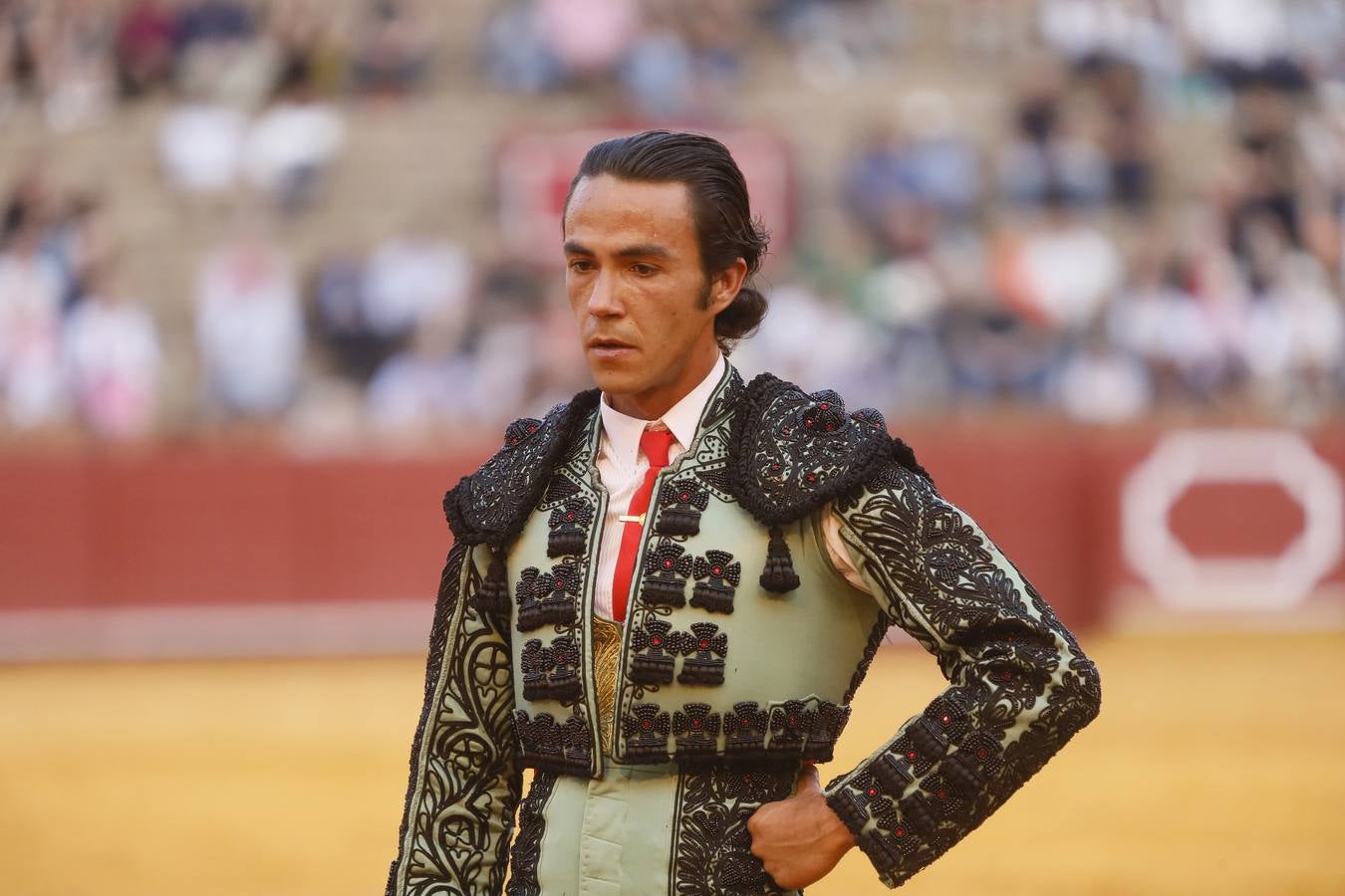 Ruiz Gijón, en la corrida del 7 de abril en la Maestranza de Sevilla