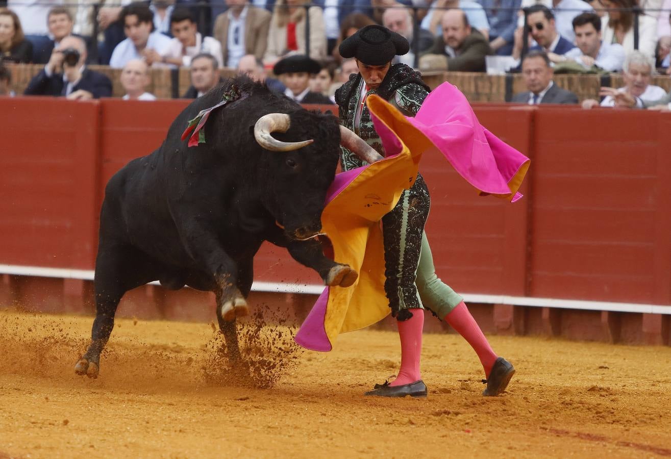 Ruiz Gijón, en la corrida del 7 de abril en la Maestranza de Sevilla