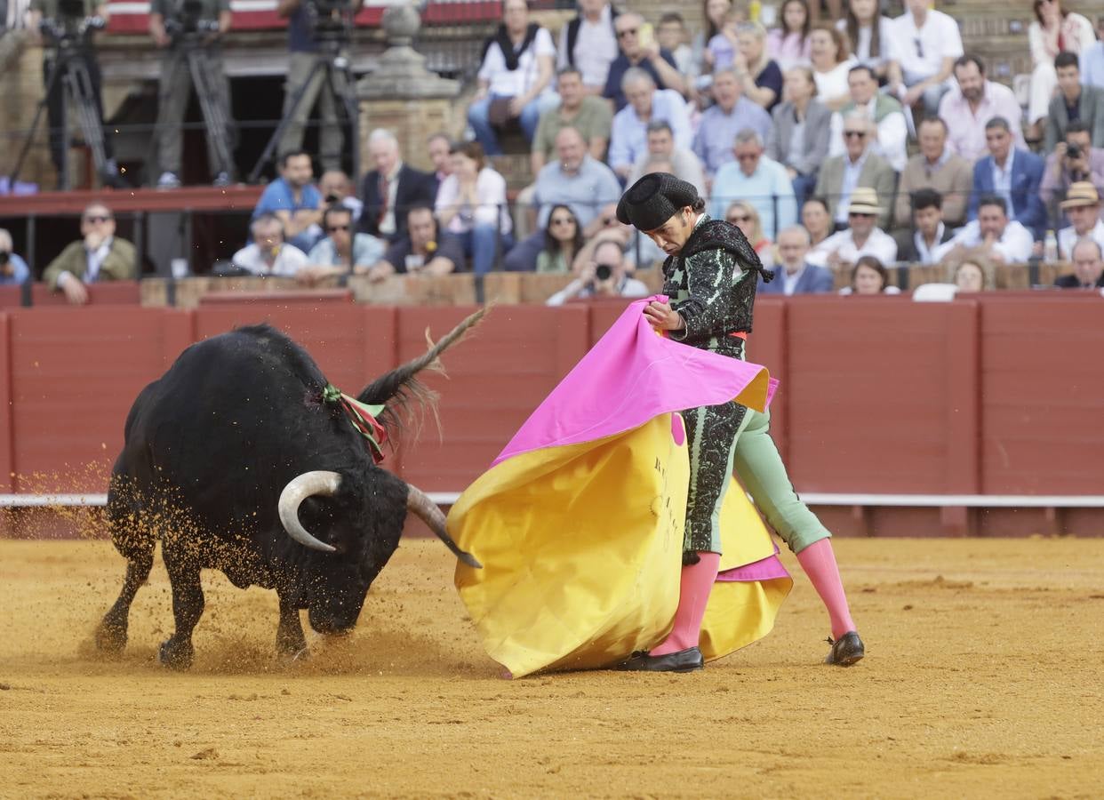 Ruiz Gijón, en la corrida del 7 de abril en la Maestranza de Sevilla