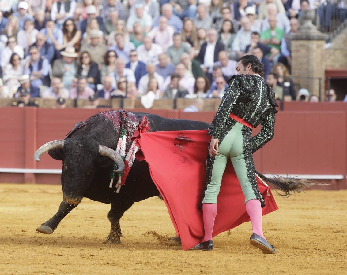 Ruiz Gijón, en la corrida del 7 de abril en la Maestranza de Sevilla