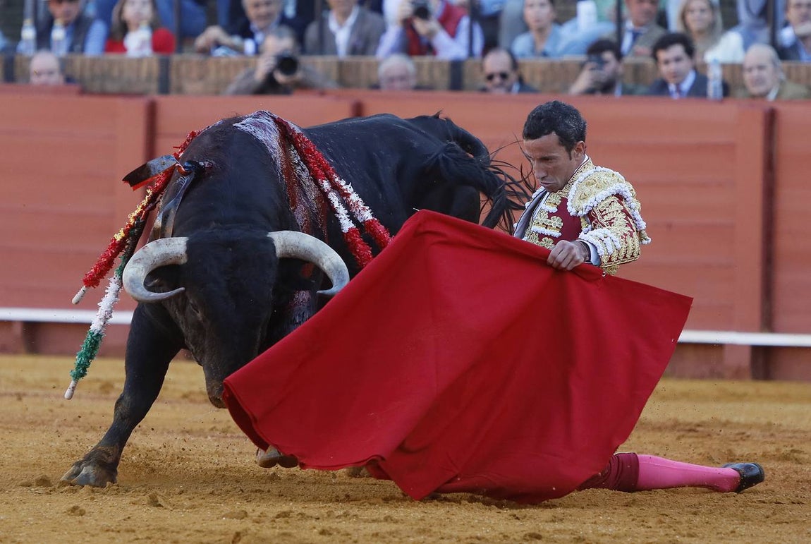 David de Miranda cortó dos orejas