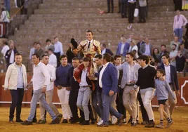Las imágenes de la corrida de José Garrido, David de Miranda y Leo Valadez en Sevilla 2024