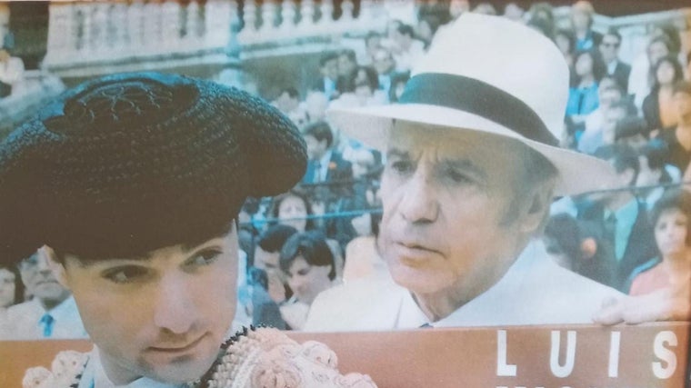 Paco Rabal y Luis Miguel Calvo