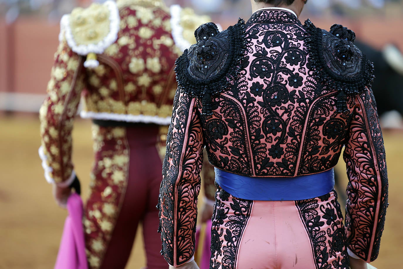 Corrida del 11 de abril en la Maestranza con los toreros Morante de la Puebla, José María Manzanares y Pablo Aguado