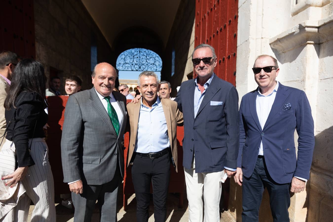 Luis Miguel Martín Rubio, José Luis López, Carlos Herrera y Juan Núñez